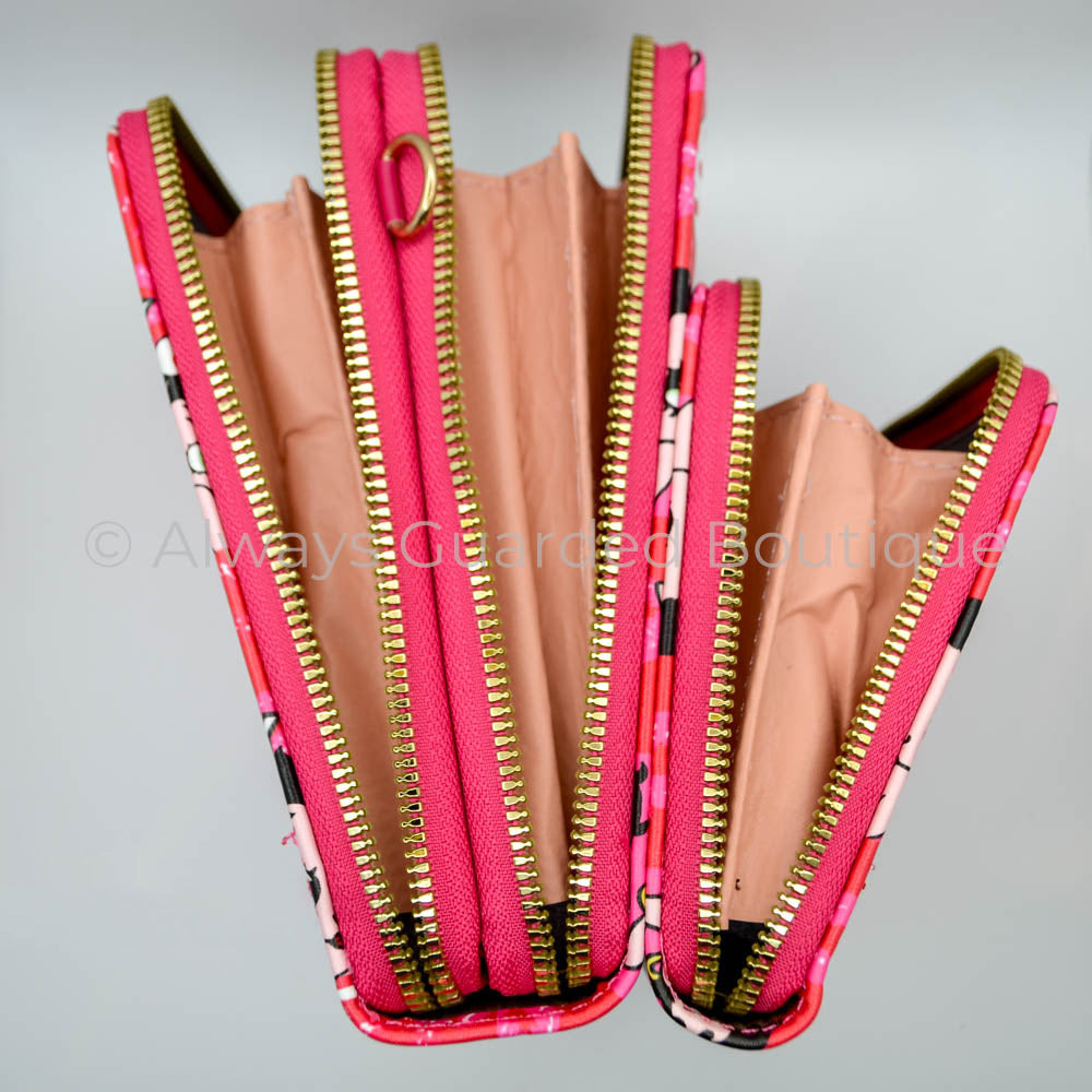 Betty Boop Pink Charm Satchel Purse Side View