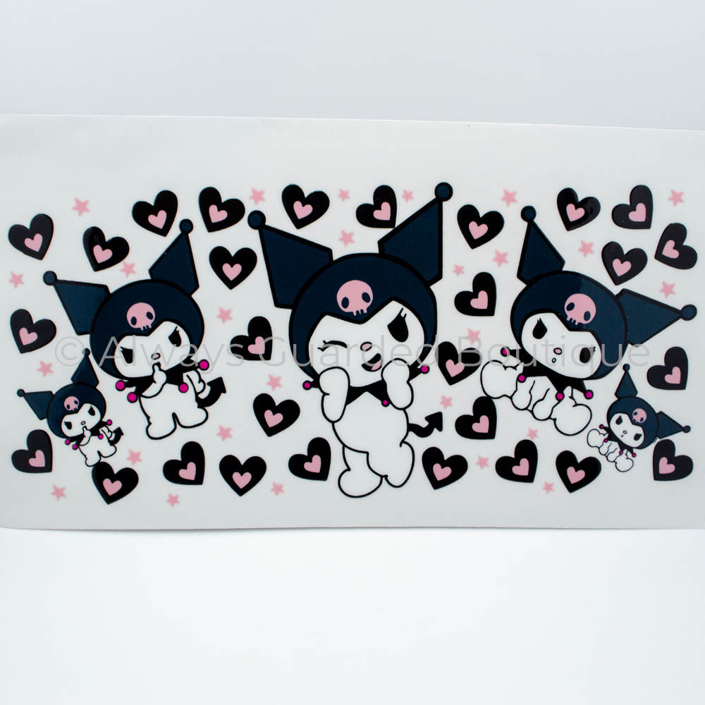 Kuromi's Allure Elegance Print
