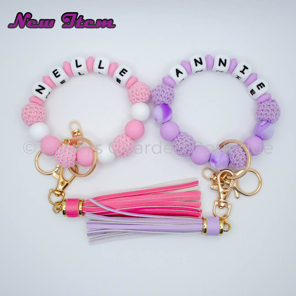 Custom 5 Letter Name Crochet Wristlets