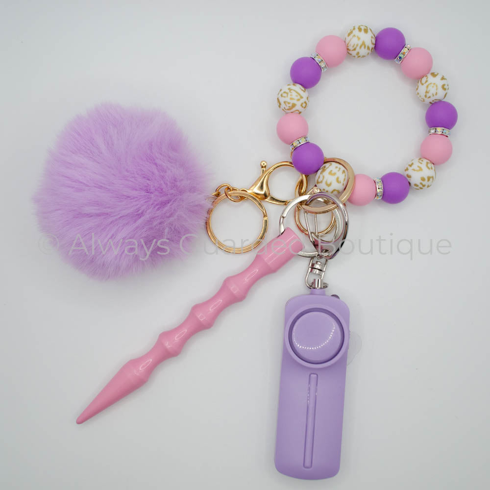 Dazzled Leopard Luxury Keychain without Pepper Spray