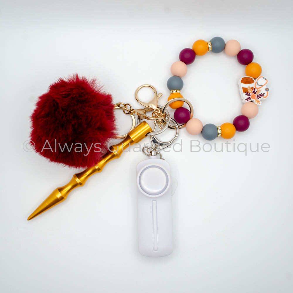 Fall Nurse Safety Keychain without Pepper Spray