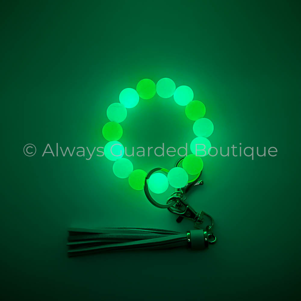Glow Getter Bead Wristlet Glowing