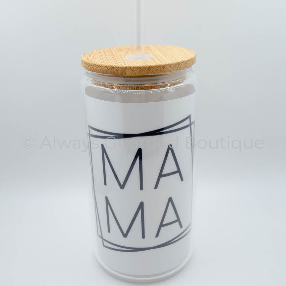 Fluttering Love Glass Tumbler - 16 oz