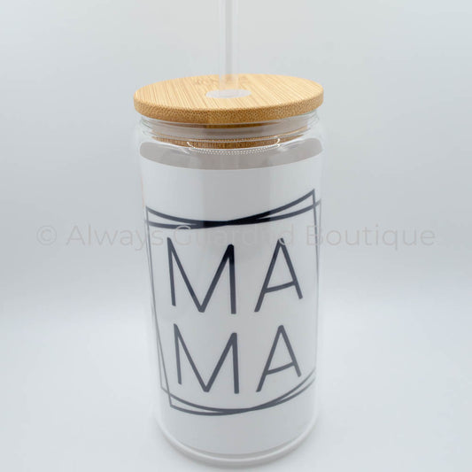 Fluttering Love Glass Tumbler - 16 oz