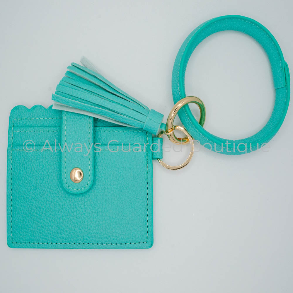 Mint Bangle Wristlet Wallet
