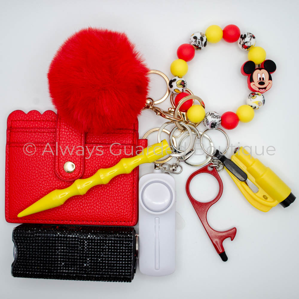 Mousey Full Guarded Safety Keychain without Pepper Spray