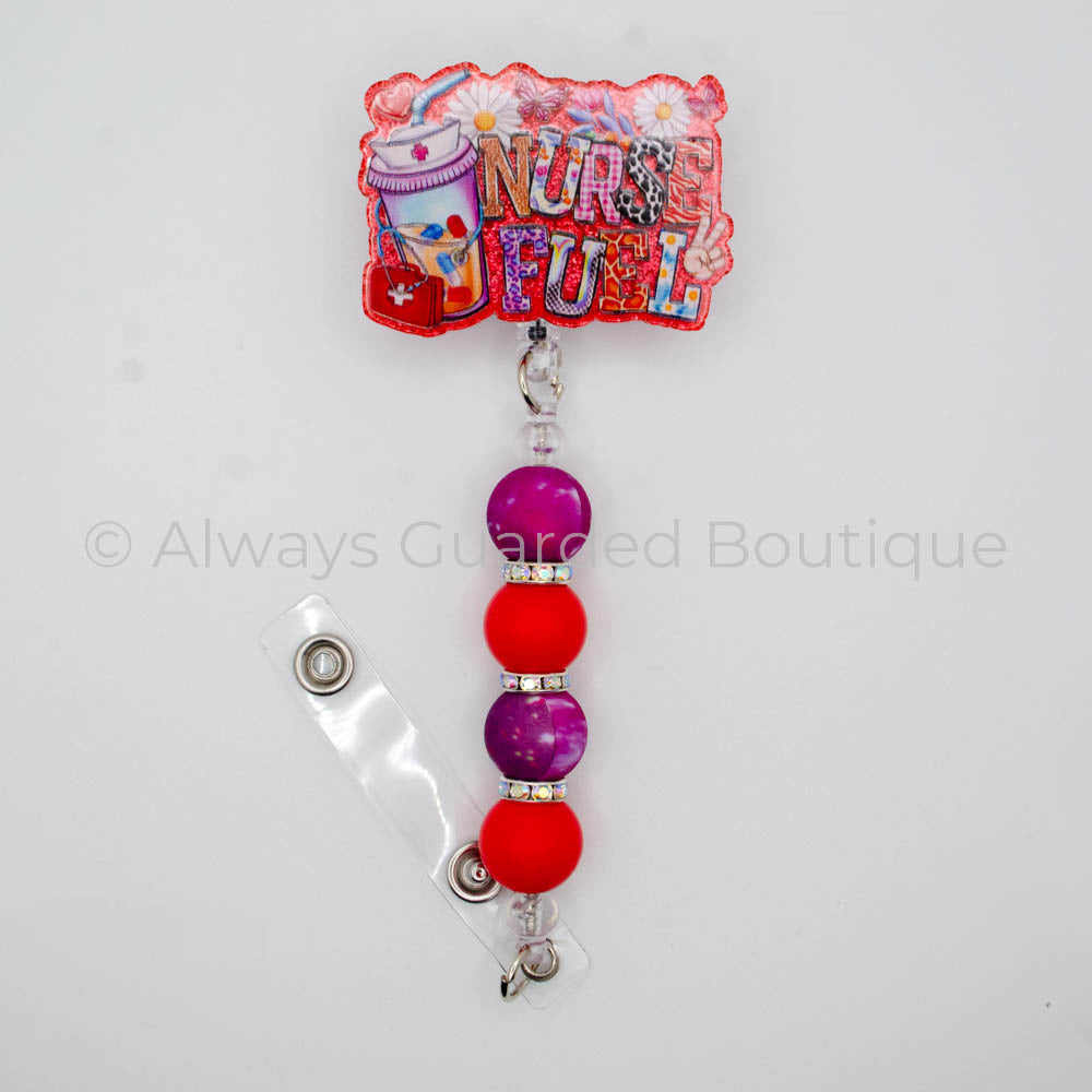 Nurse Fuel Badge Reel