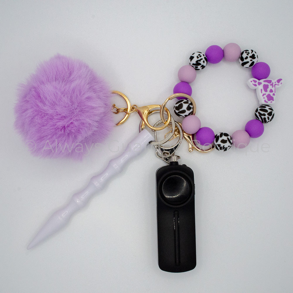 Acai Milk Safety Keychain No Pepper Spray