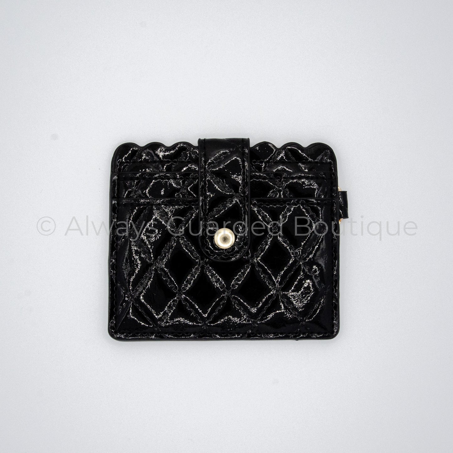 Black Diamond Card Holder Wallet