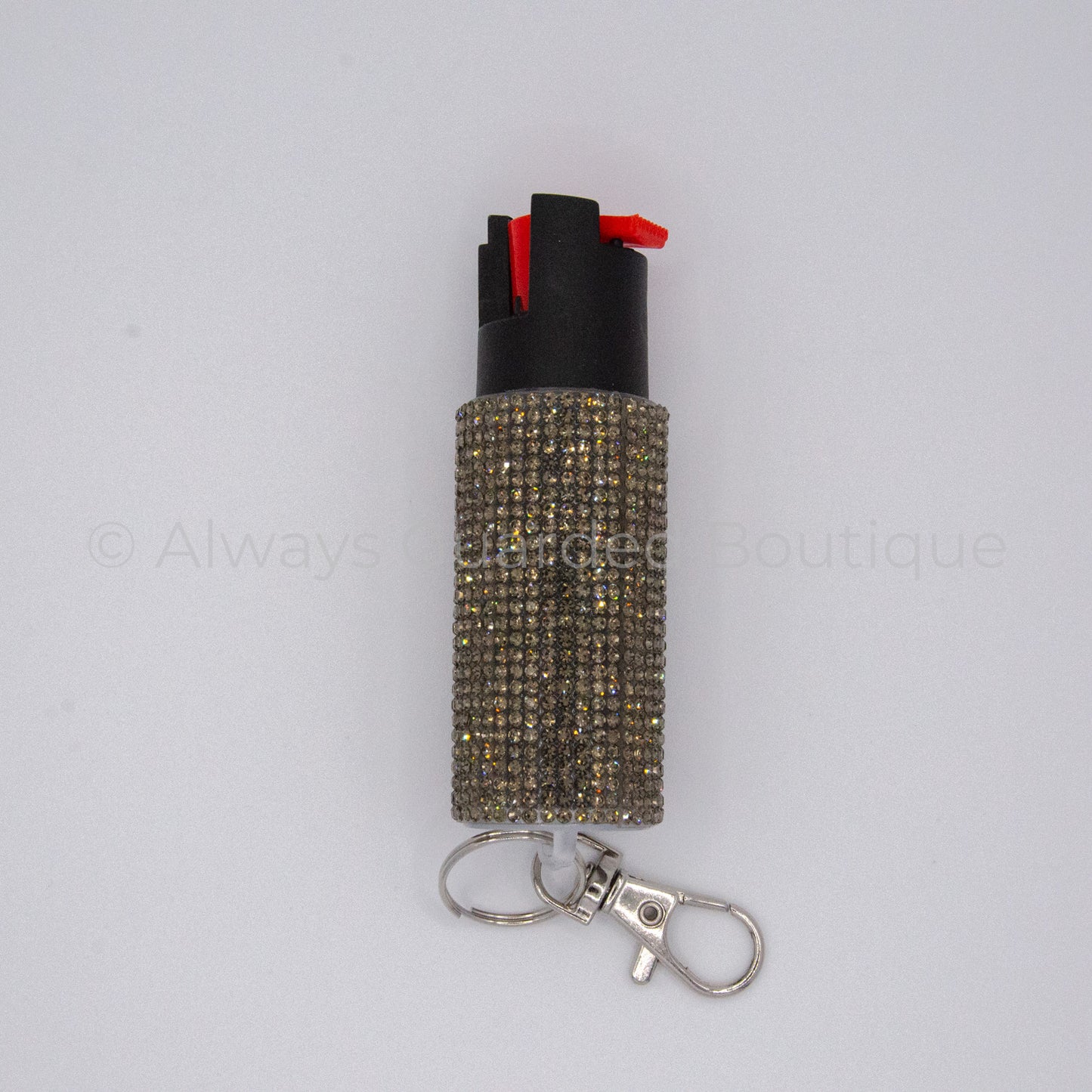 Black Gold Rhinestone Pepper Spray