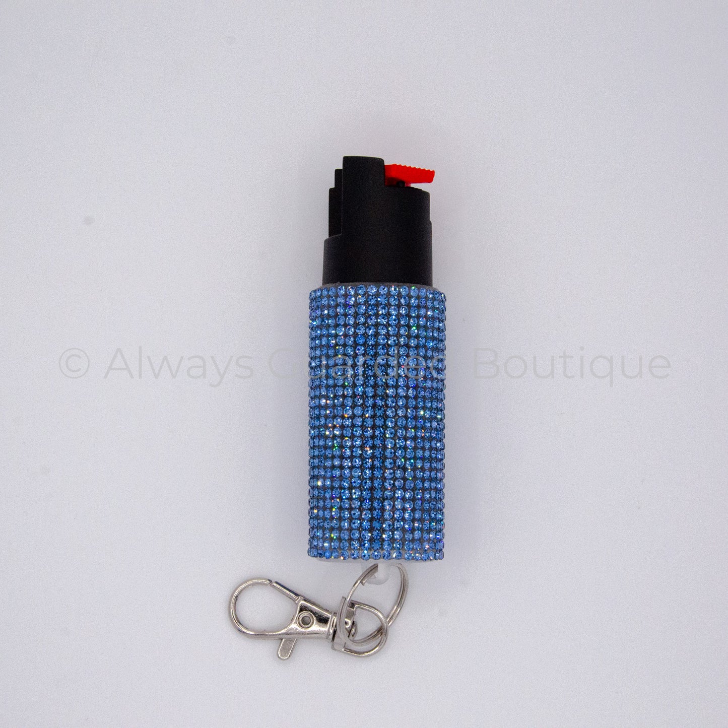 Blue Rhinestone Pepper Spray