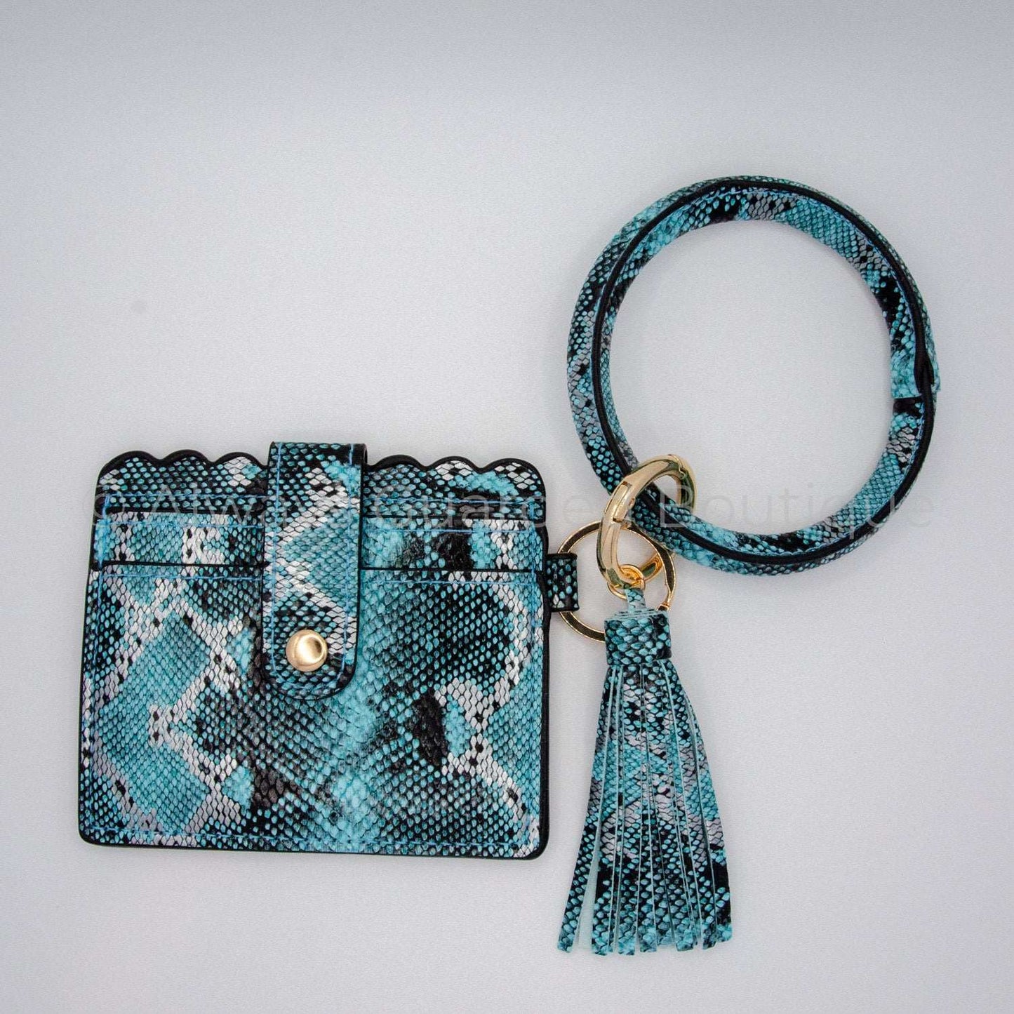 Boa Bangle Wristlet Wallet