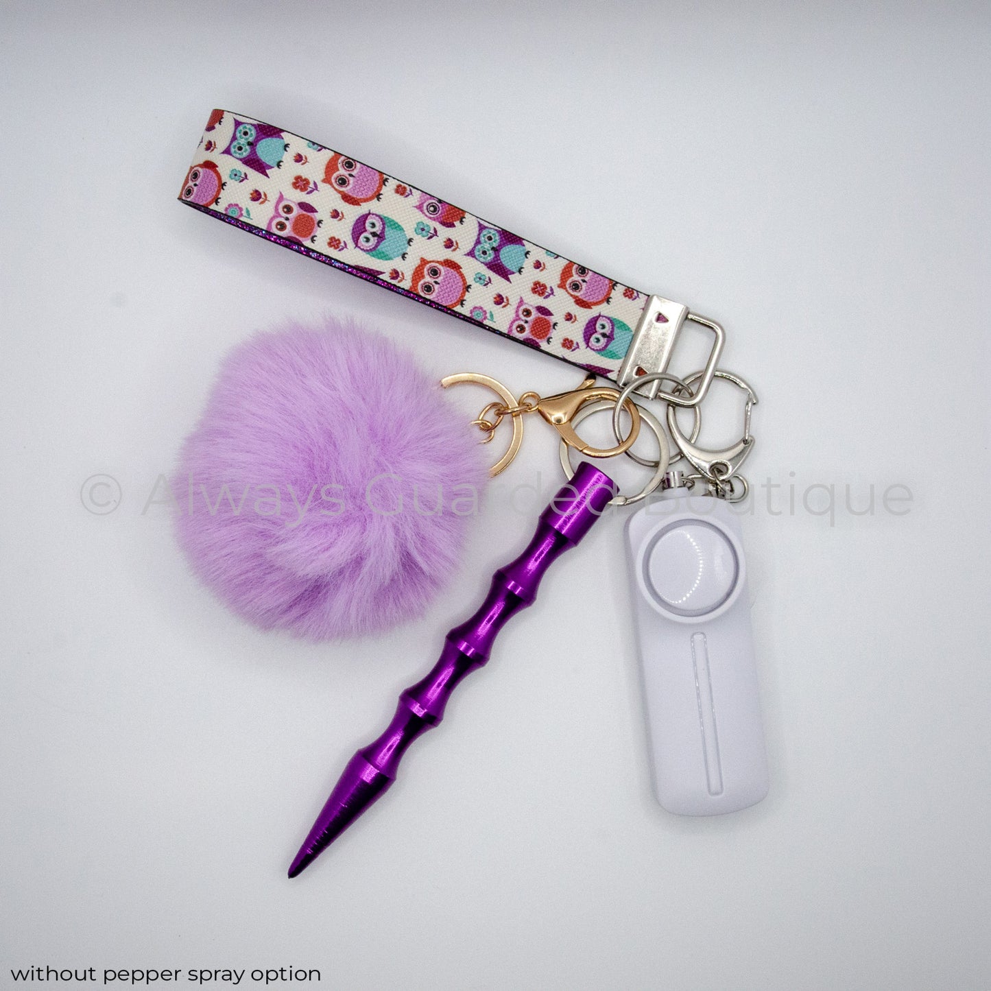 Owls Safety Keychain without Pepper Spray