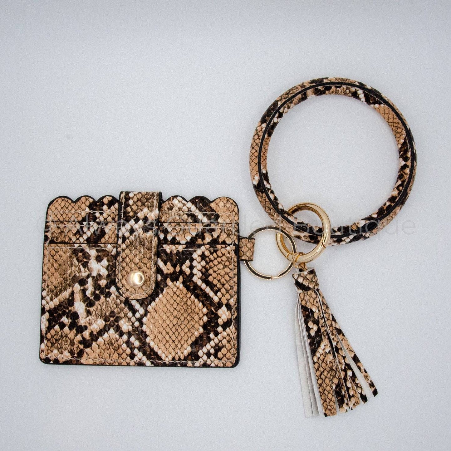 Python Bangle Wristlet Wallet