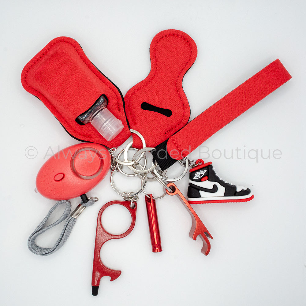 Red Kids Keychain