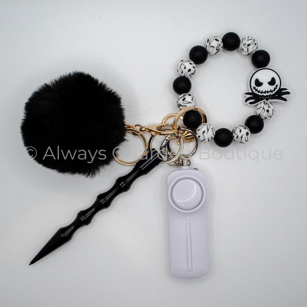 Skeleton Safety Keychain without Pepper Spray
