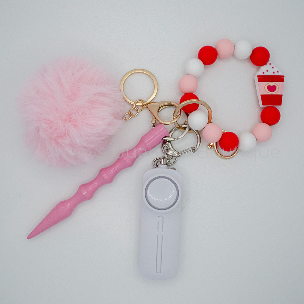 Strawberry Cream Safety Keychain without Pepper Spray