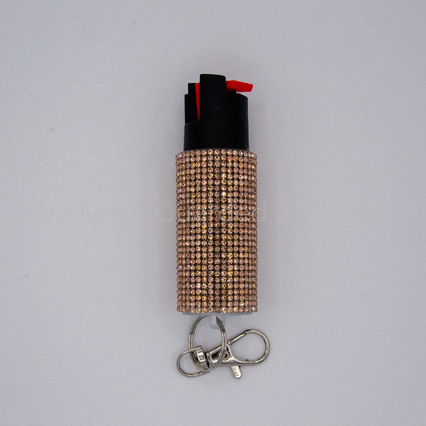 Tan Rhinestone Pepper Spray