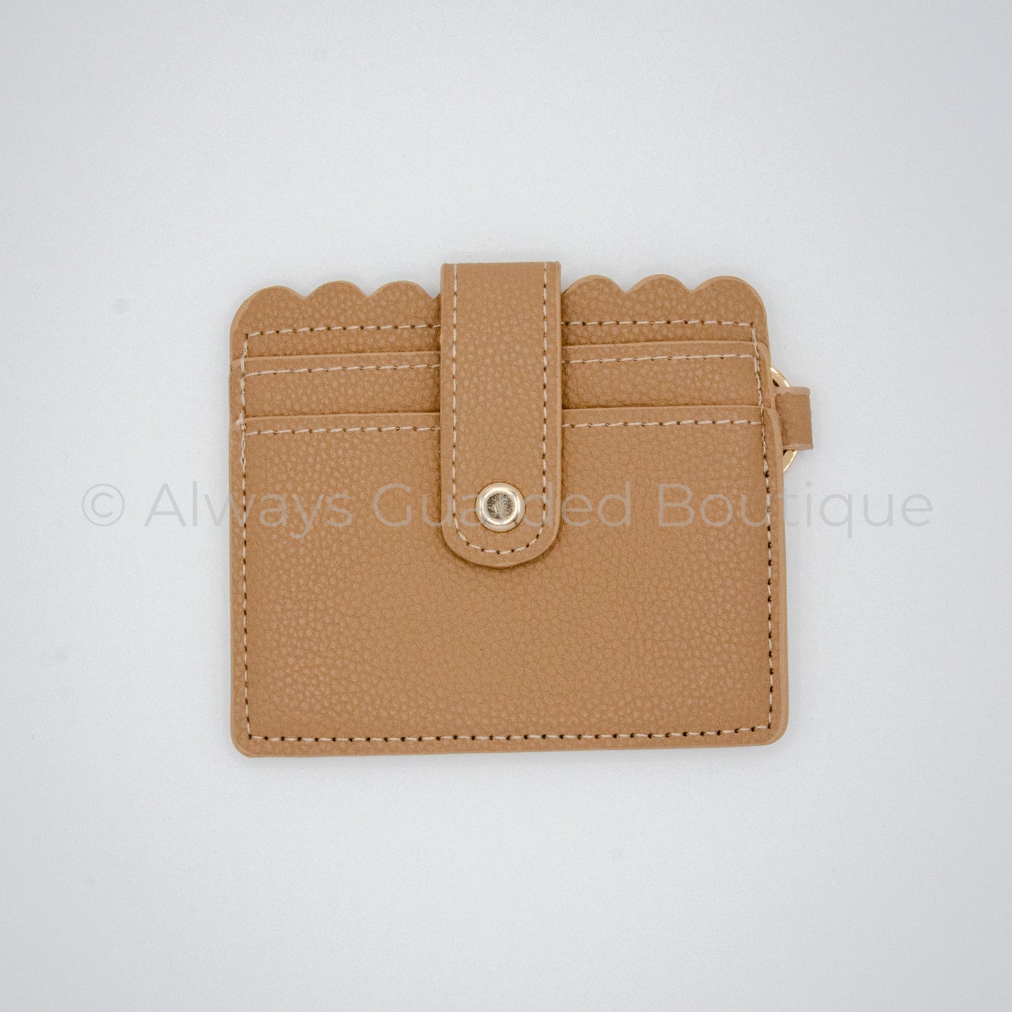 Tan Card Holder Wallet
