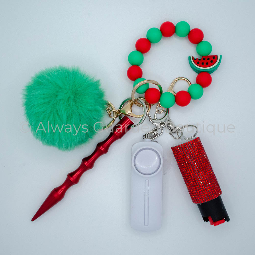 Watermelon Specialty Keychain with Pepper Spray