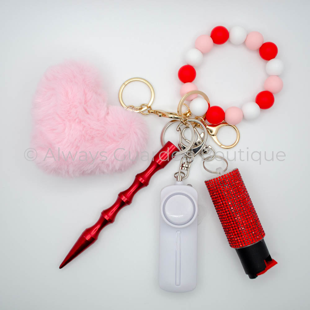 Be Mine Safety Keychain with Optional Pepper Spray