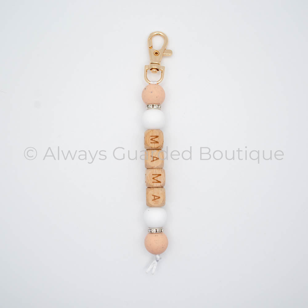 Beach Sand MAMA Keychain