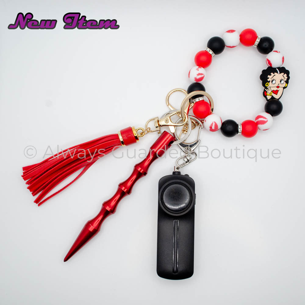 Betty Boop Safety Keychain Without Pepper Spray