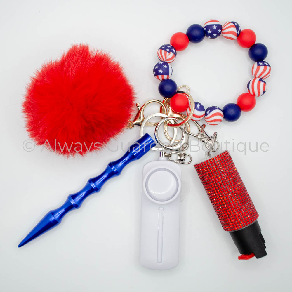 Freedom Safety Keychain with Optional Pepper Spray