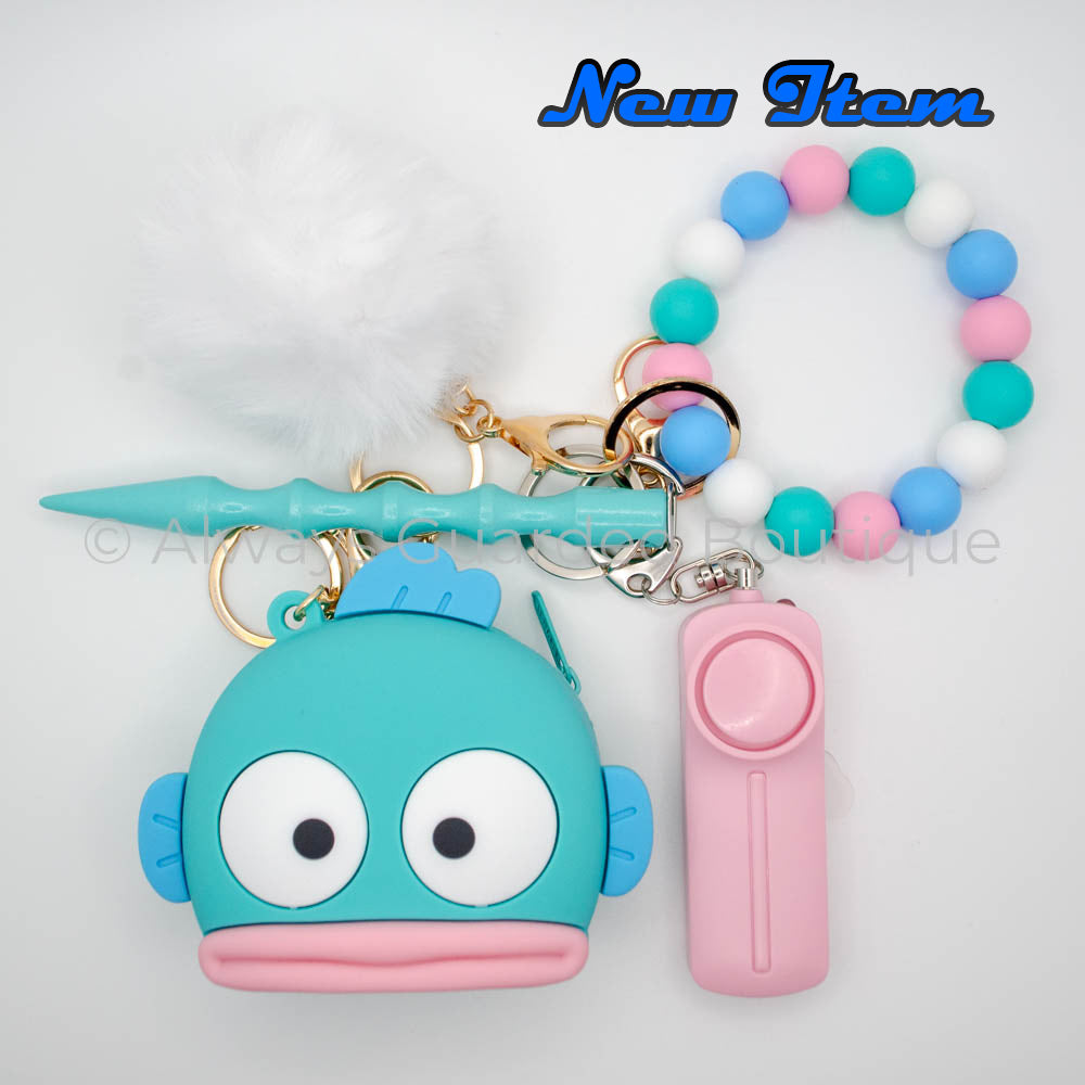 Hangyodon Character Safety Keychain Without Pepper Spray
