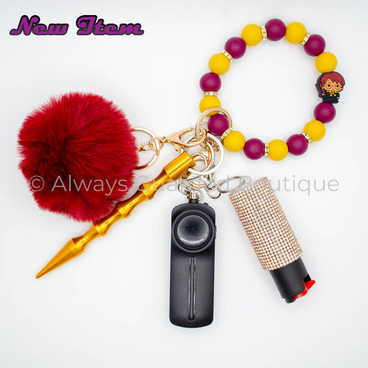 Harry Potter Safety Keychain - Magical Personal Protection for Fans