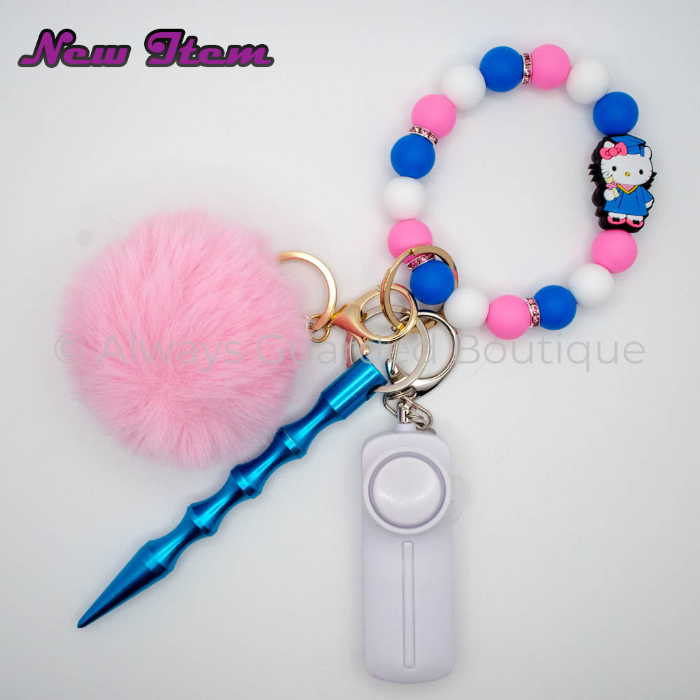 Hello Kitty Graduate Safety Keychain without Pepper Spray
