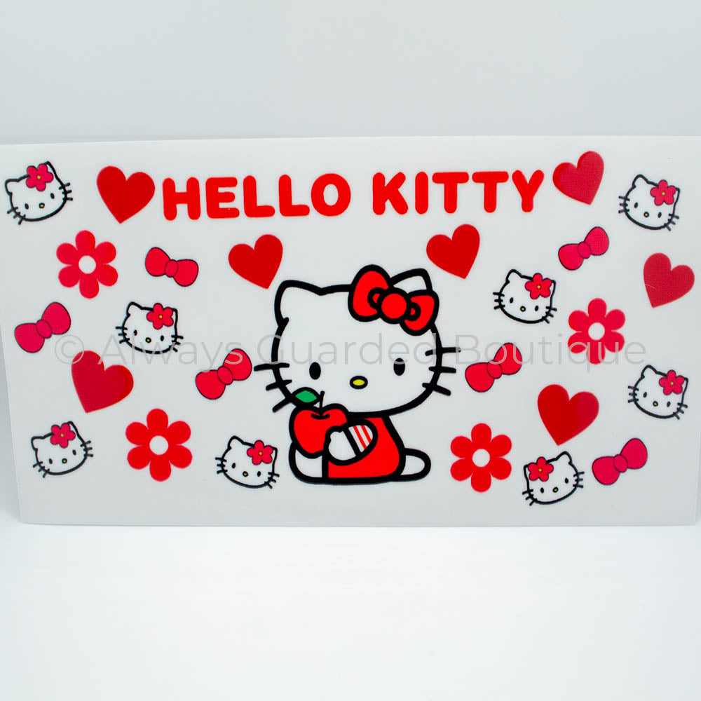 Hello Kitty Delight: 16oz Glass Tumbler - Adorable and Playful Design –  Always Guarded Boutique