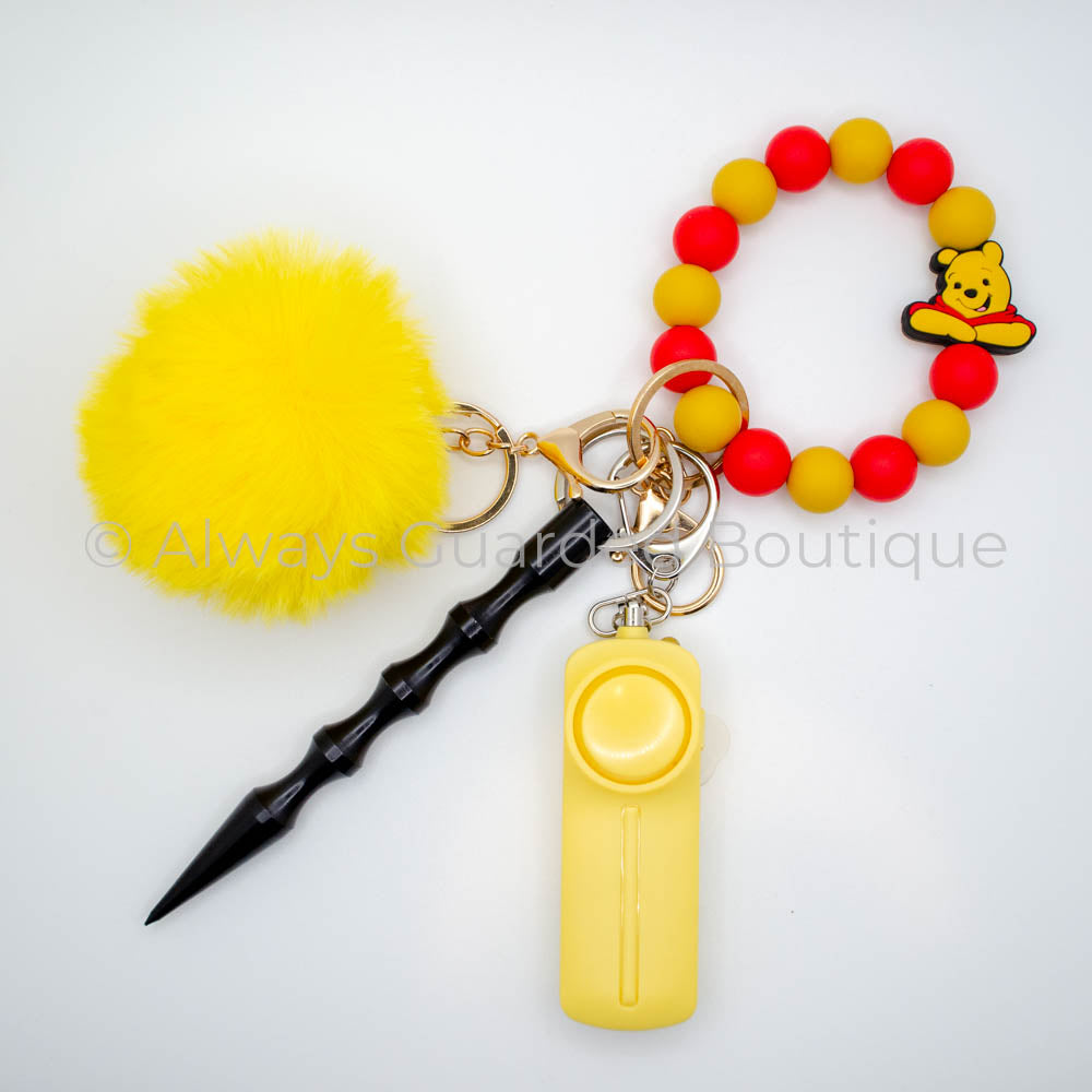 Hunny Bear Safety Keychain without Pepper Spray