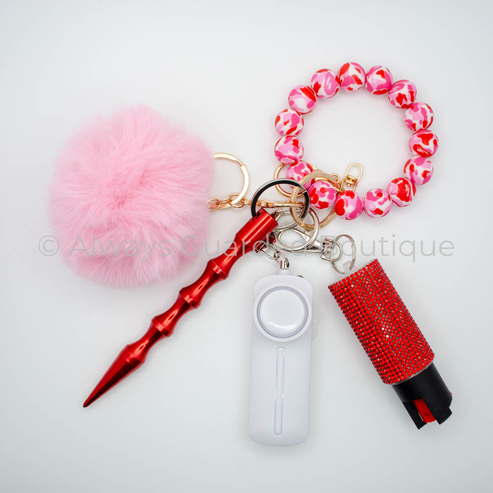 LoveGuard Safety Keychain with Optional Pepper Spray