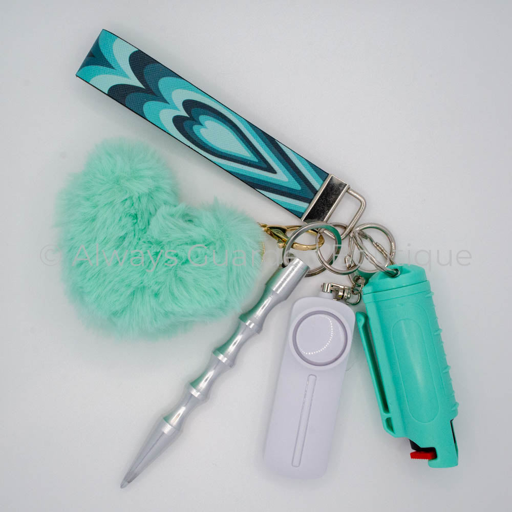Mint To Be Safety Keychain with Optional Pepper Spray
