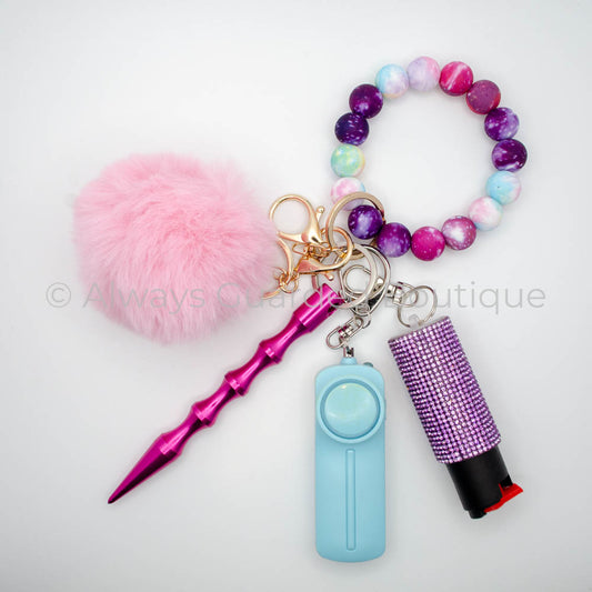 Multiverse Galactic Safety Keychain with Optional Pepper Spray