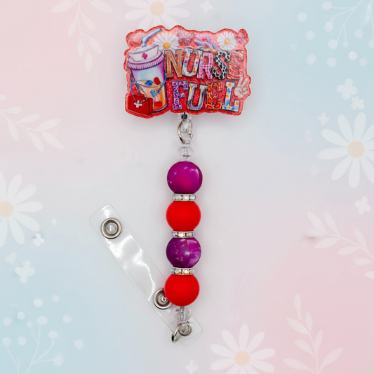 Nurse Fuel Badge Reel