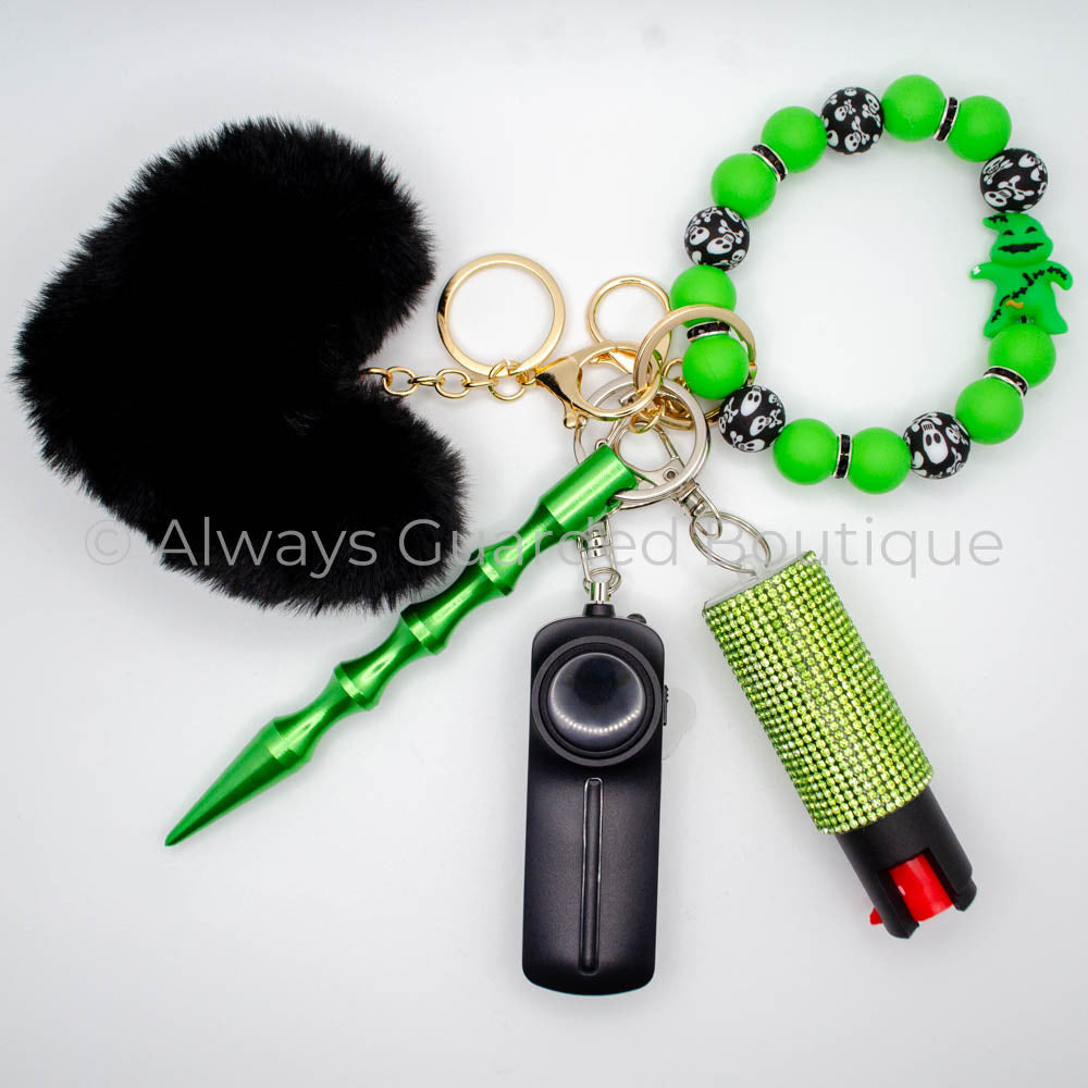 Oogie Spooky Safety Keychain with Optional Pepper Spray