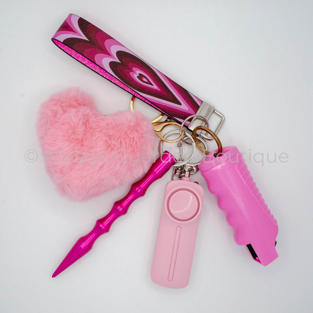 Pinky Promise Safety Keychain with Optional Pepper Spray