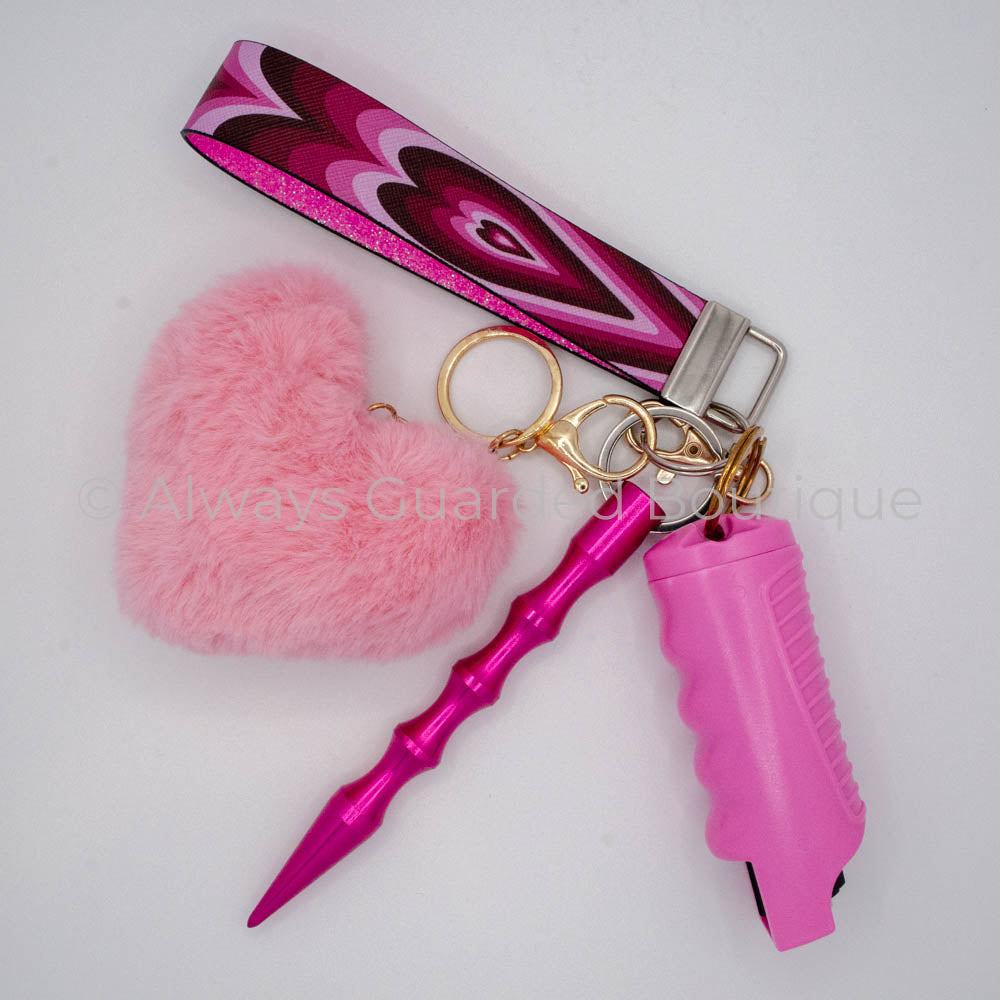 Valentine's Day Promo Pinky Promise Keychain with Pepper Spray