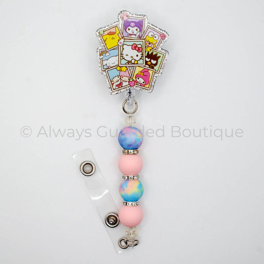 Sanrio Collage Badge Reel