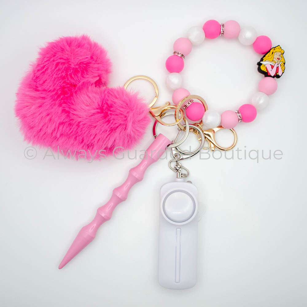 Sleeping Princess Safety Keychain Without Pepper Spray