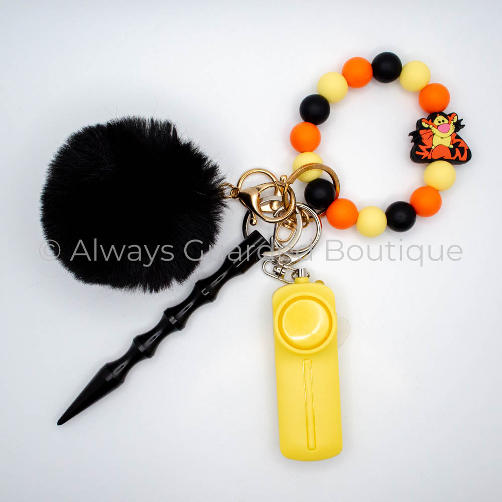 Springy Tiger Safety Keychain without Pepper Spray