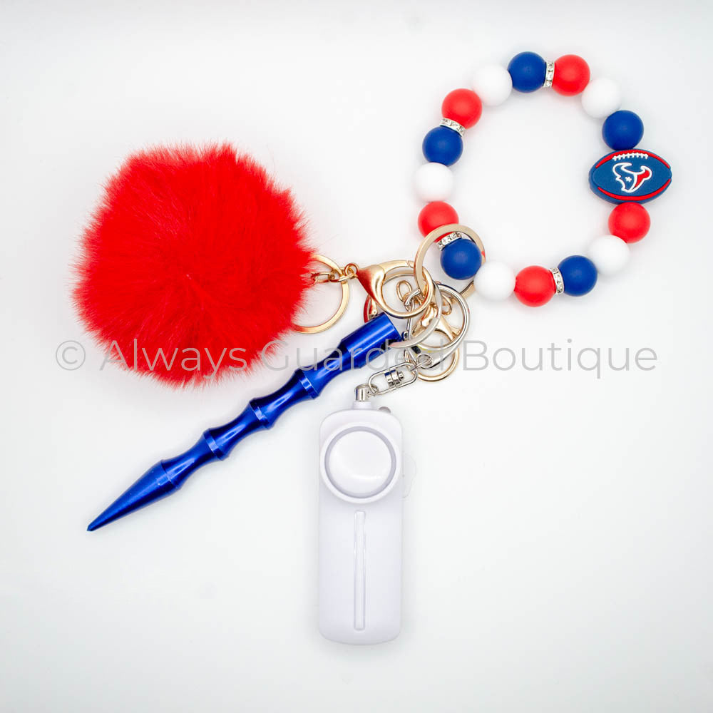 Houston Texans Safety Keychain without Pepper Spray