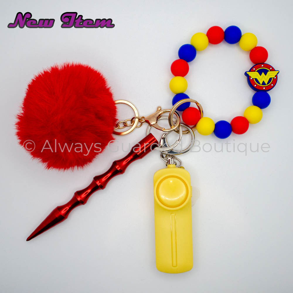 Wonder Woman Safety Keychain without Pepper Spray