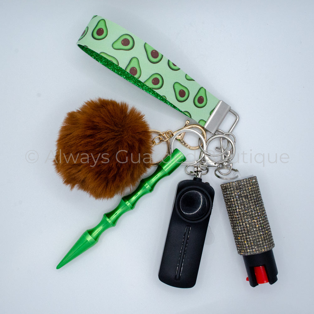 Avocado Safety Keychain: Secure Your Essentials with Style – Always ...