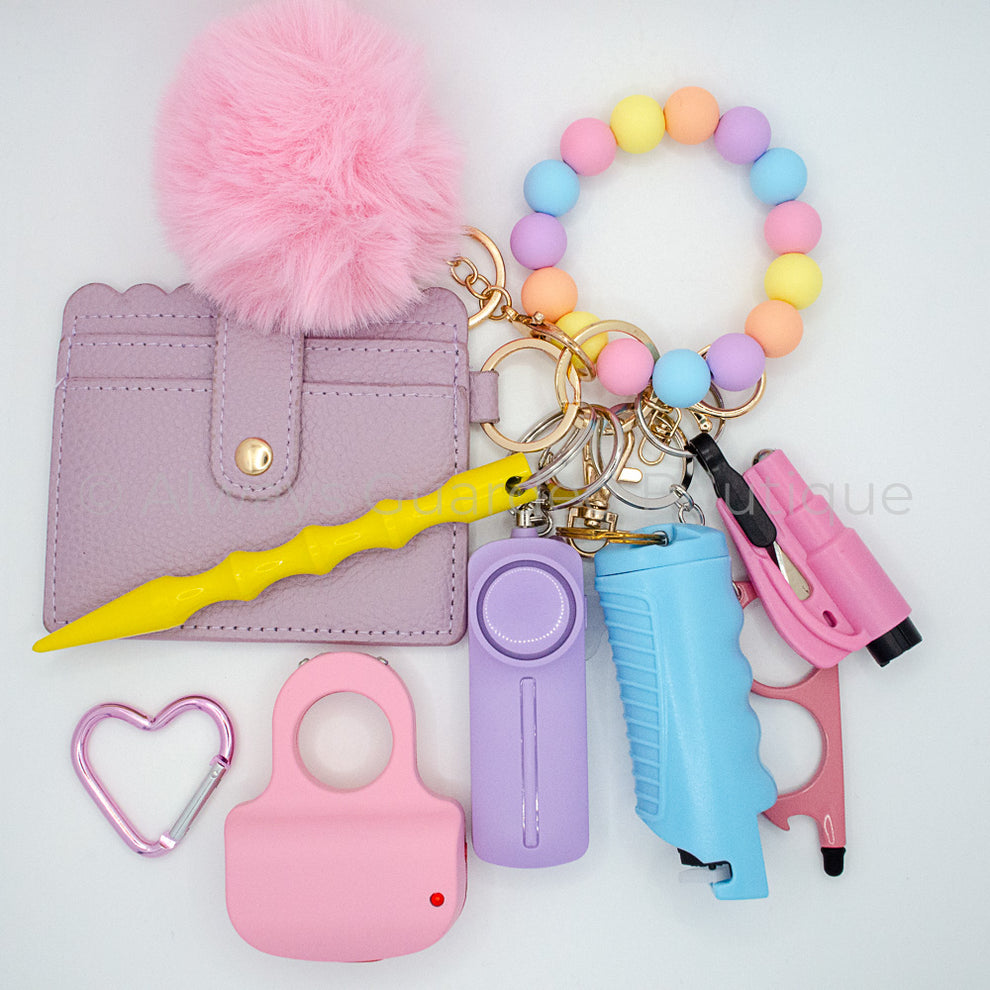 Candyland Full Guarded Safety Keychain Always Guarded Boutique