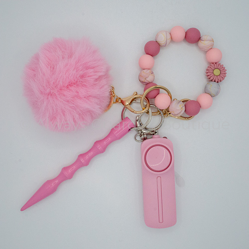 Flower Power Specialty Keychain without Pepper Spray