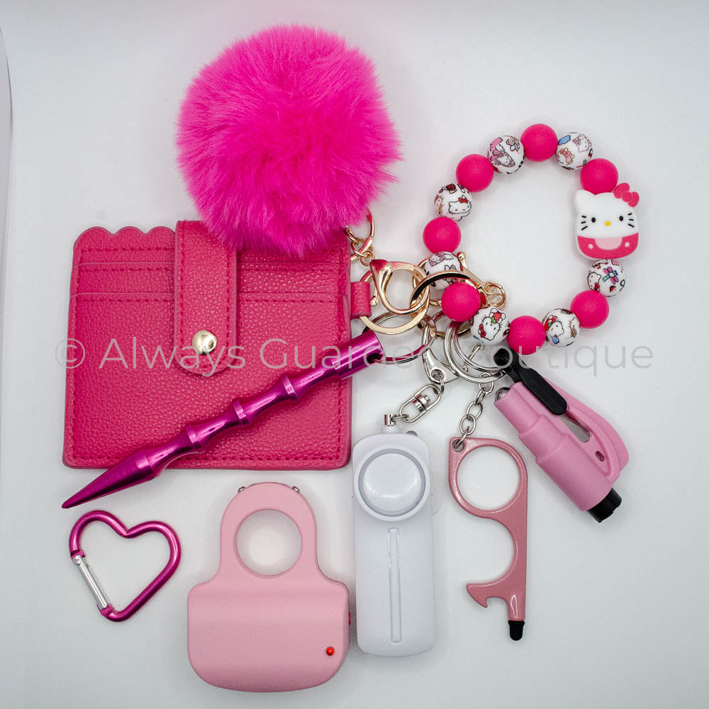 Hello Kitty Charm Full Guarded Keychain without Pepper Spray
