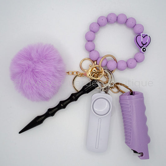 Medical Specialty Keychain with Pepper Spray